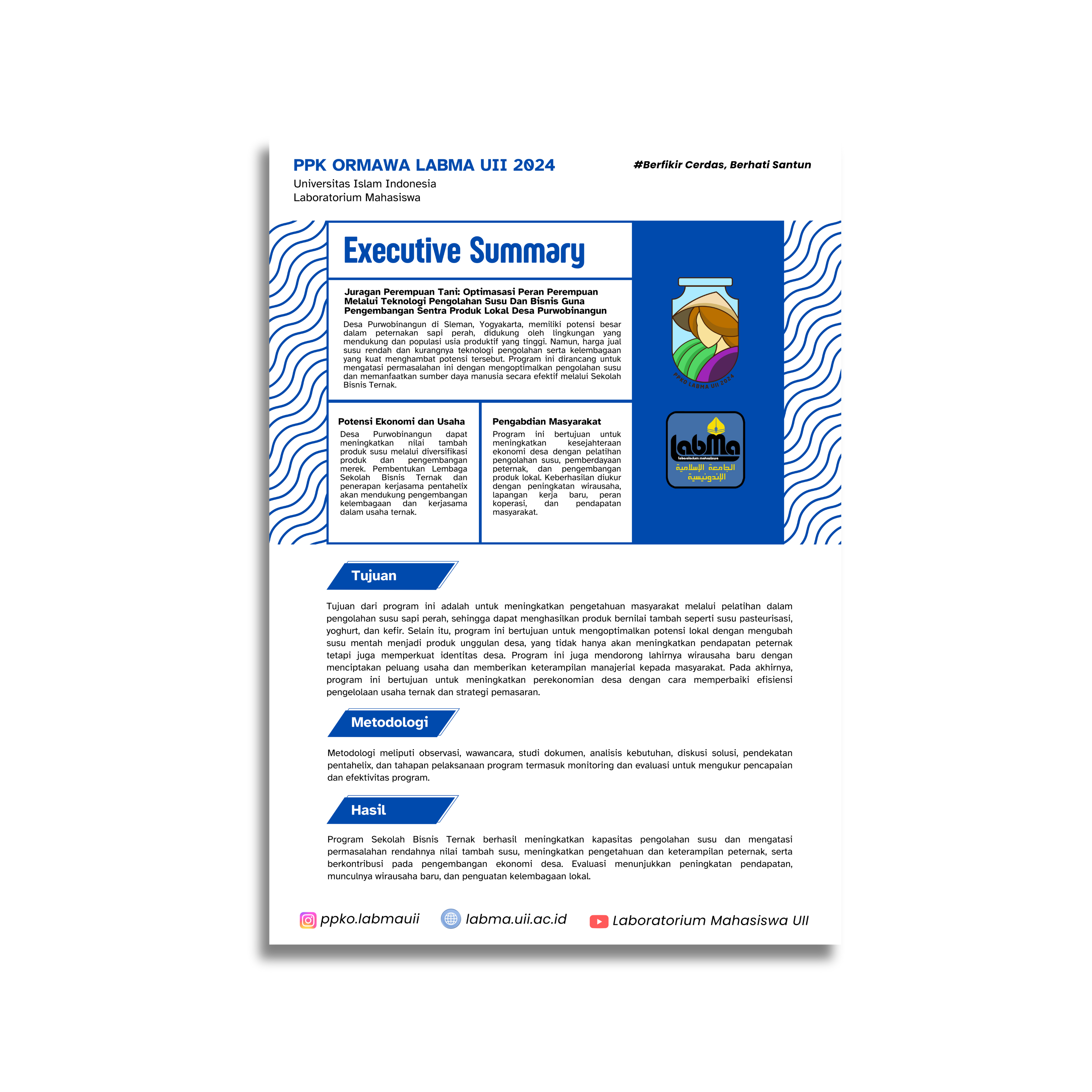 Alat Inovasi Pengolahan Susu