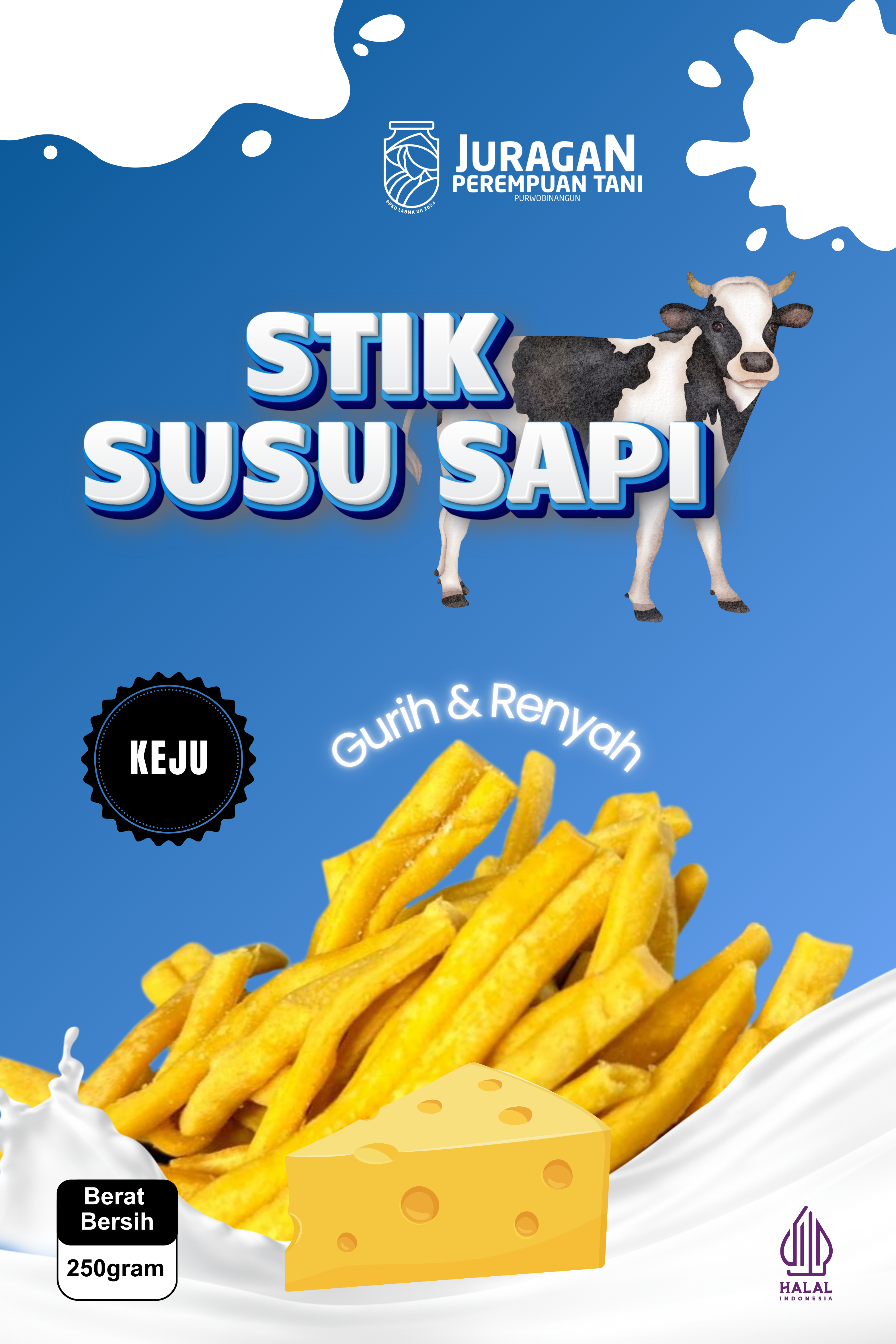 Stik Susu Sapi Keju